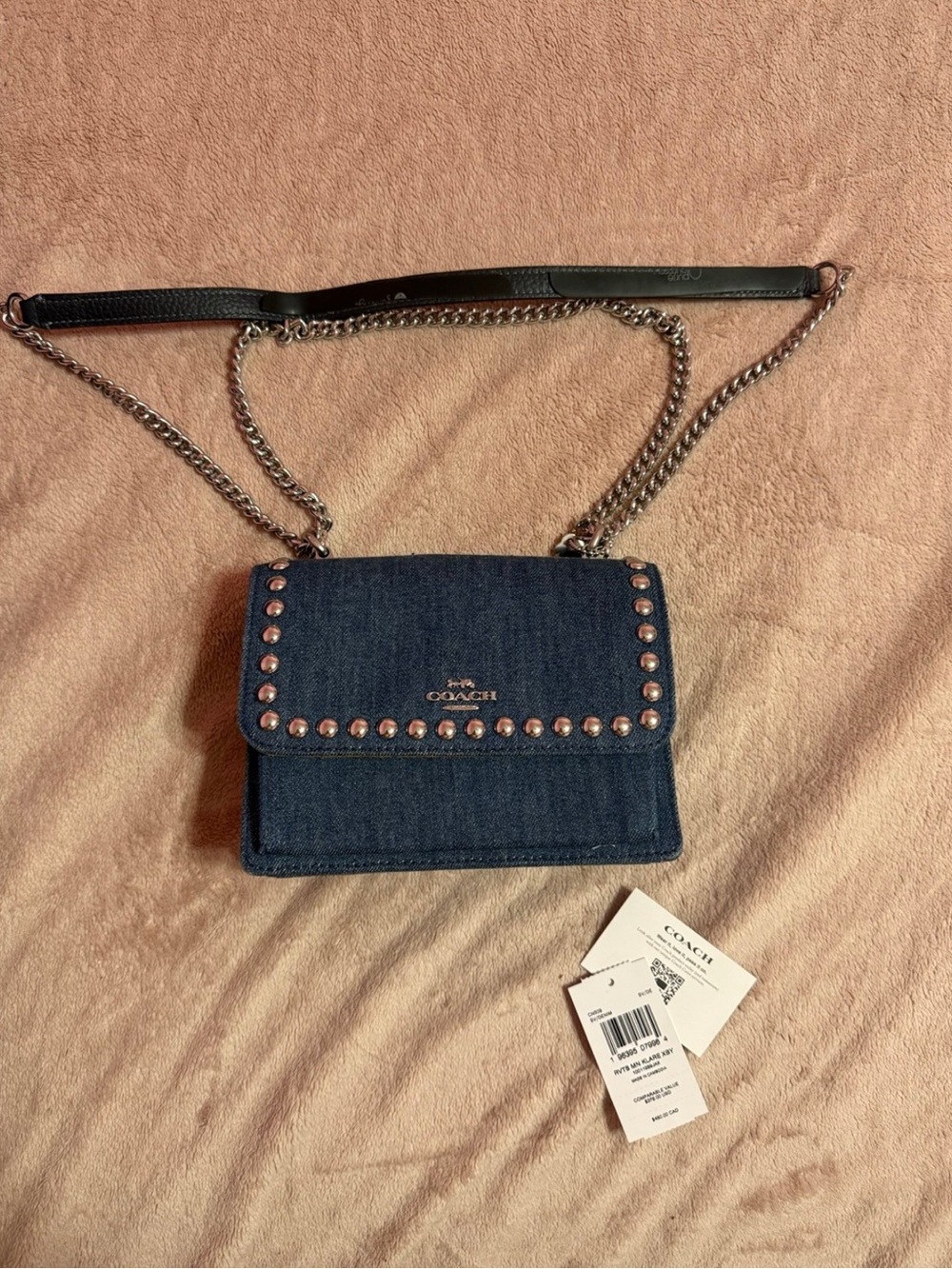 Coach Denim Crossbody Bag Purse